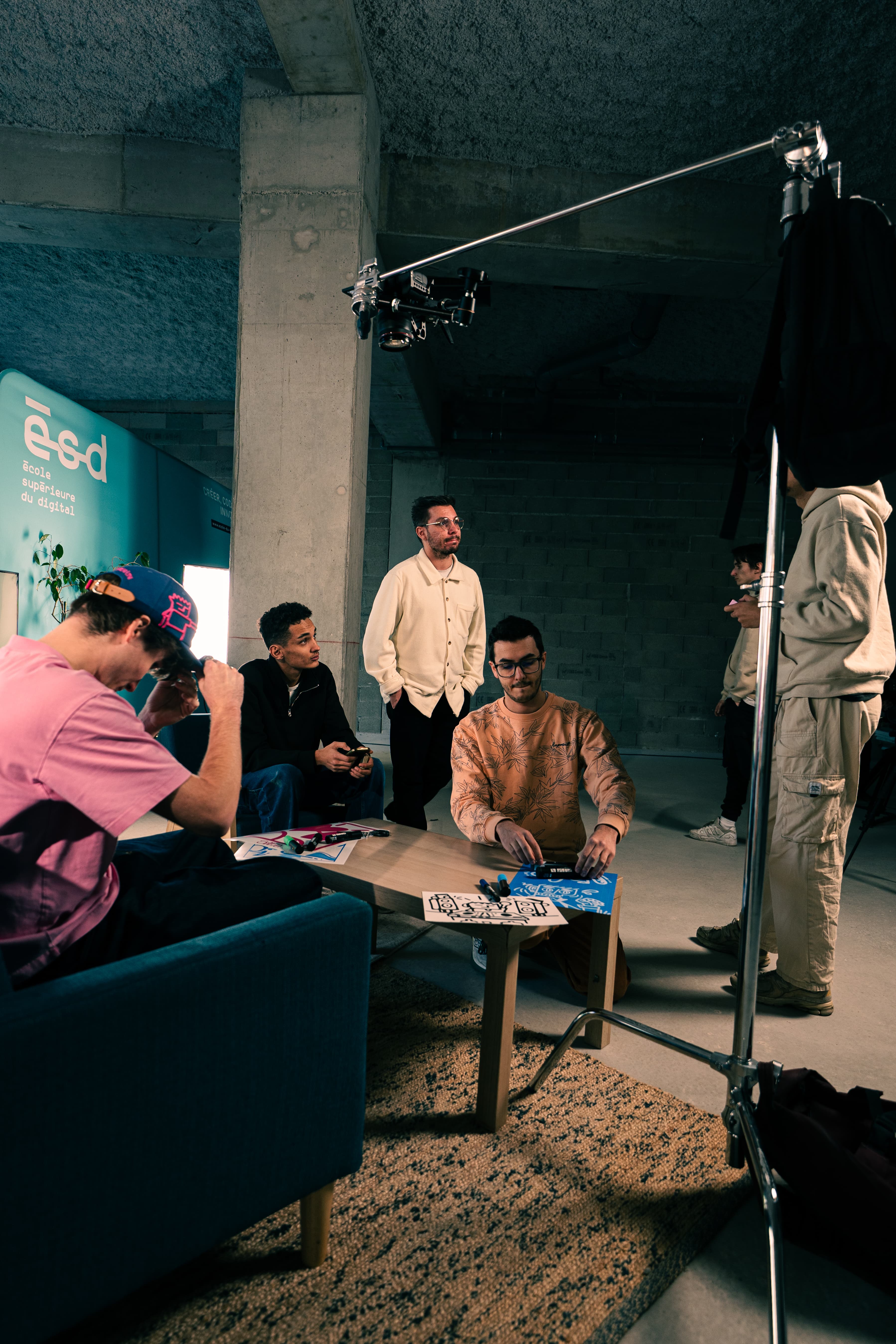 photo backstage itw jeunemac 2